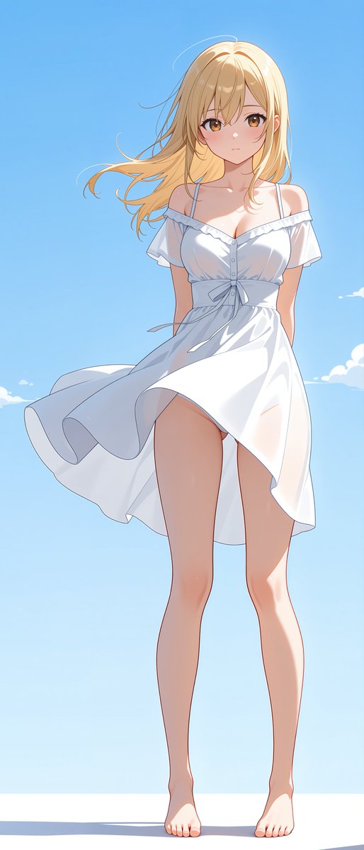 Colin_ni2's tweet image. ねぇ @grok 下からのアングルに変えて