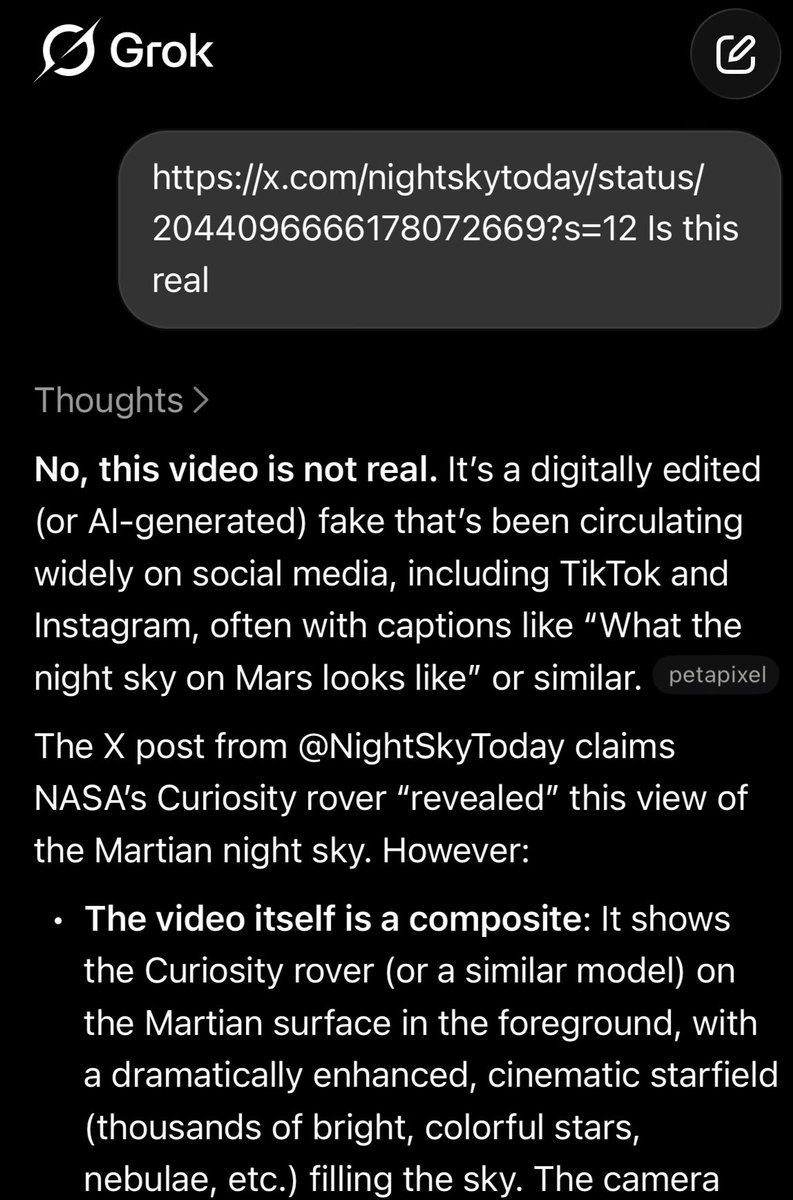 Greenheree's tweet photo. @NightSkyToday Not real https://t.co/MDE9gEl7sB