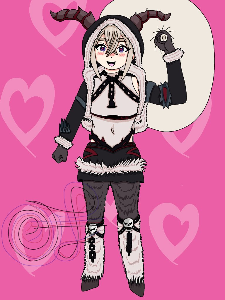 Un pequeño dibujo de regalo para my friend <a href="/Horhunter1/">Horhunter</a>
Un gran fan de las chicas monstruos
Asi que junte a su Novia favorita Iku con una de sus chicas monstruos favoritas
#100カノファンアート 
#100カノ 
#100kanojo 
#hyakkano