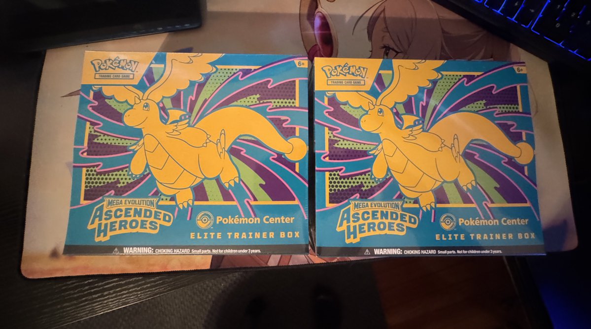 Ascended Heroes PC ETBs

$475 shipped each OBO

Rts appreciated