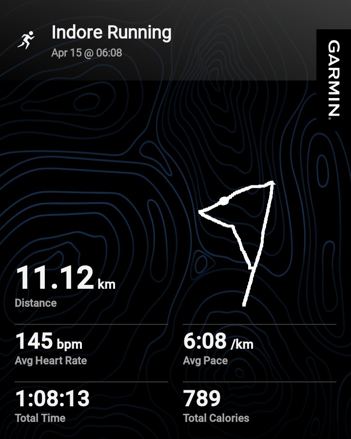 ansul_rathod's tweet image. Morning 11k Run 🏃‍♂️ ✨️ 
#garmin #beatyesterday