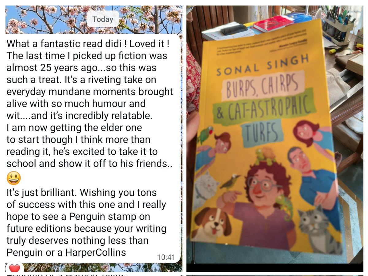First reviews are always soooo special 😍

#onsonalstable #readomania #burpschirps