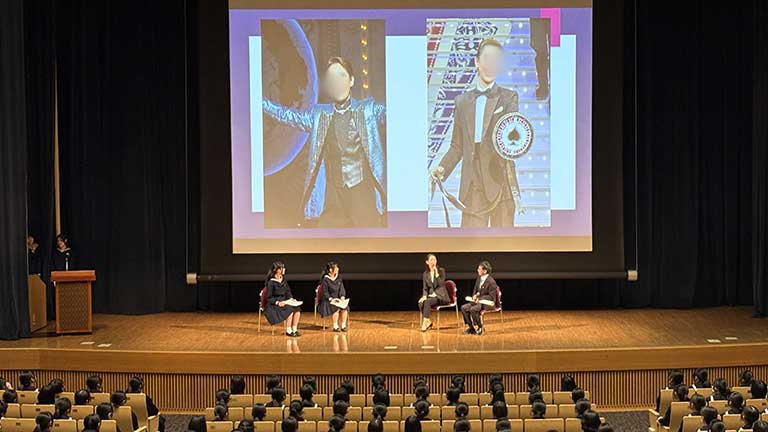 大妻中学高等学校 tweet media