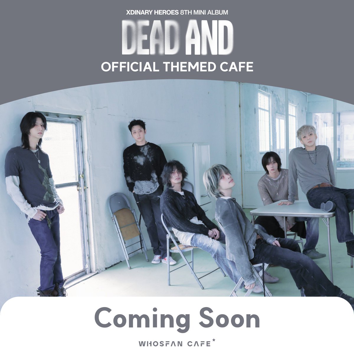 WhosfanCafe ☕ Whosfan Cafe X Xdinary Heroes 🖤Xdinary Heroes 8th