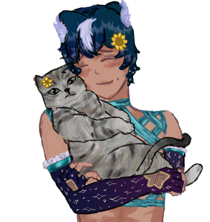 Y0UFANS's tweet photo. Dinamica de @LuaYouVT1 por parte de @vanteggukmmies
eevee y su humano tontazo 😝 (lo quiere mucho)
#LuaVTArt 🍋 https://t.co/fZaRuR5Xon