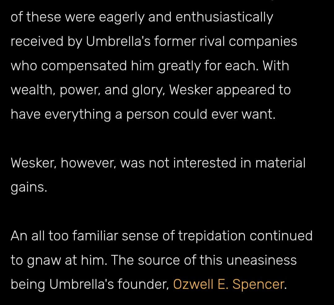 dex (resident evil era) tweet media