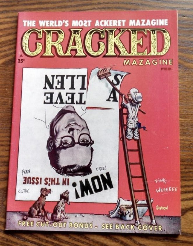hauntorama's tweet image. ‘Horror House’ mail order ad and as it appeared in the Feb. 1964 Cracked Magazine. 
#VintageMonsterToys #HorrorFamily