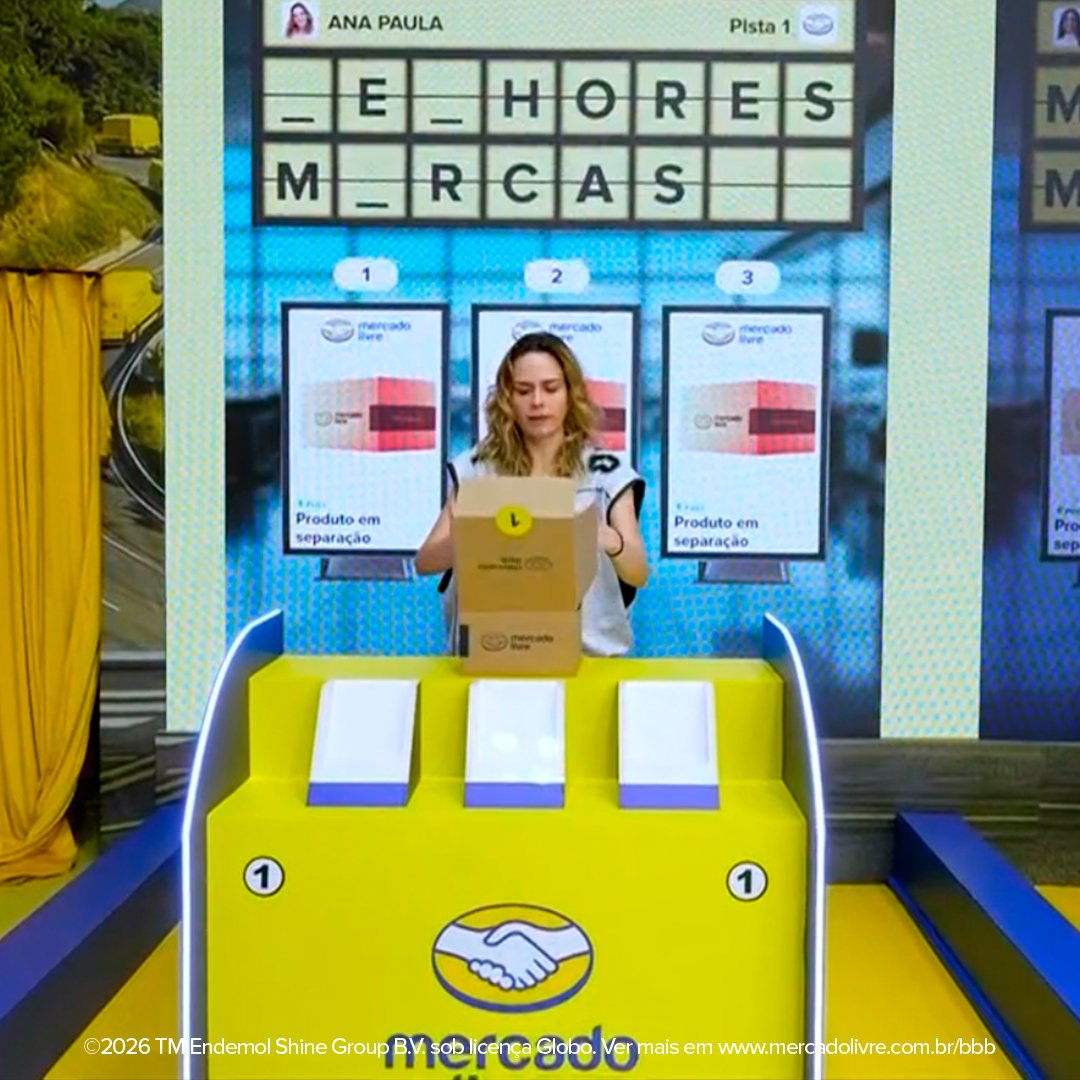 #MercadoLivreBBB26 📦 tweet media