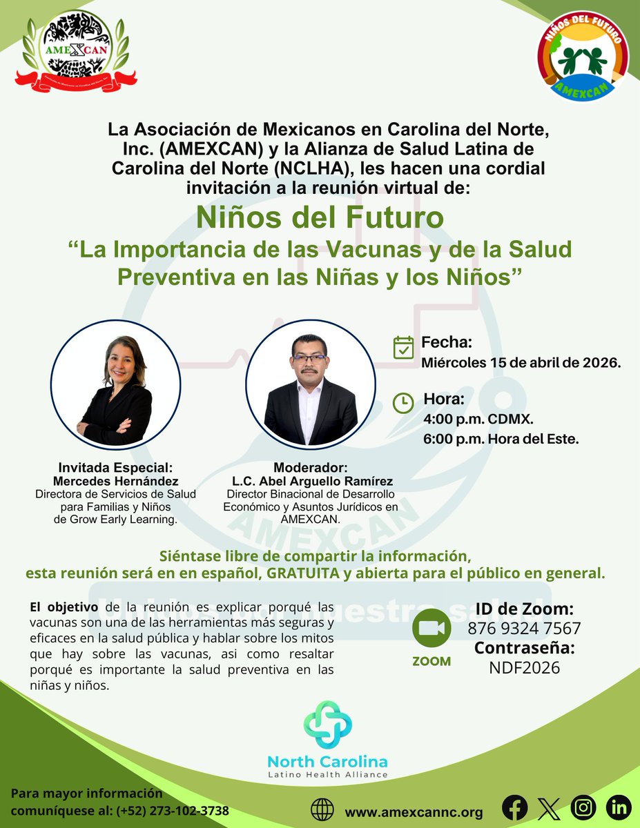 Association of Mexicans in North Carolina, Inc tweet media