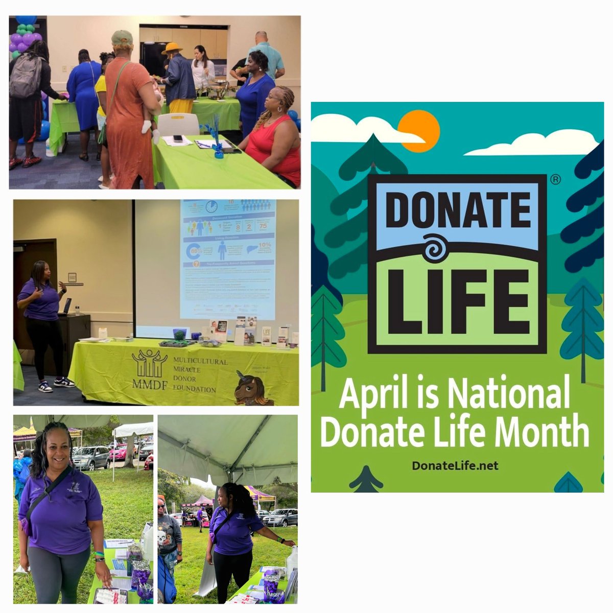 Donate Today, to help us with our Mission! Multicultural Miracle Donor Foundation(MMDF) is a 501(c)(3) organization, that informs, assists, supports and advocates for Multicultural Living Donors and the Families of Deceased Donors.
Check out the Linktree!
linktr.ee/MulticulturalM…