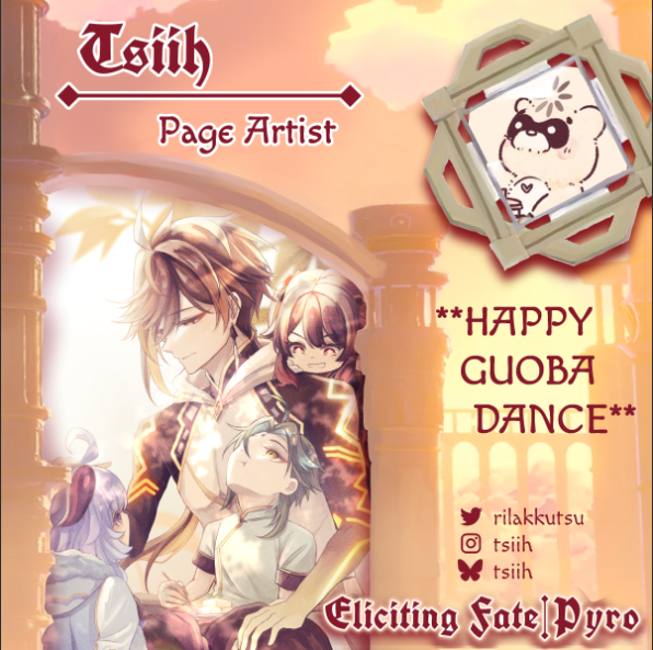 elicitingfate's tweet photo. 🔥Contributor Spotlight🔥

Page Artist @rilakkutsu's flames dance in celebration!❤️‍🔥

"**HAPPY GUOBA DANCE**" https://t.co/yDp9gLlwqk