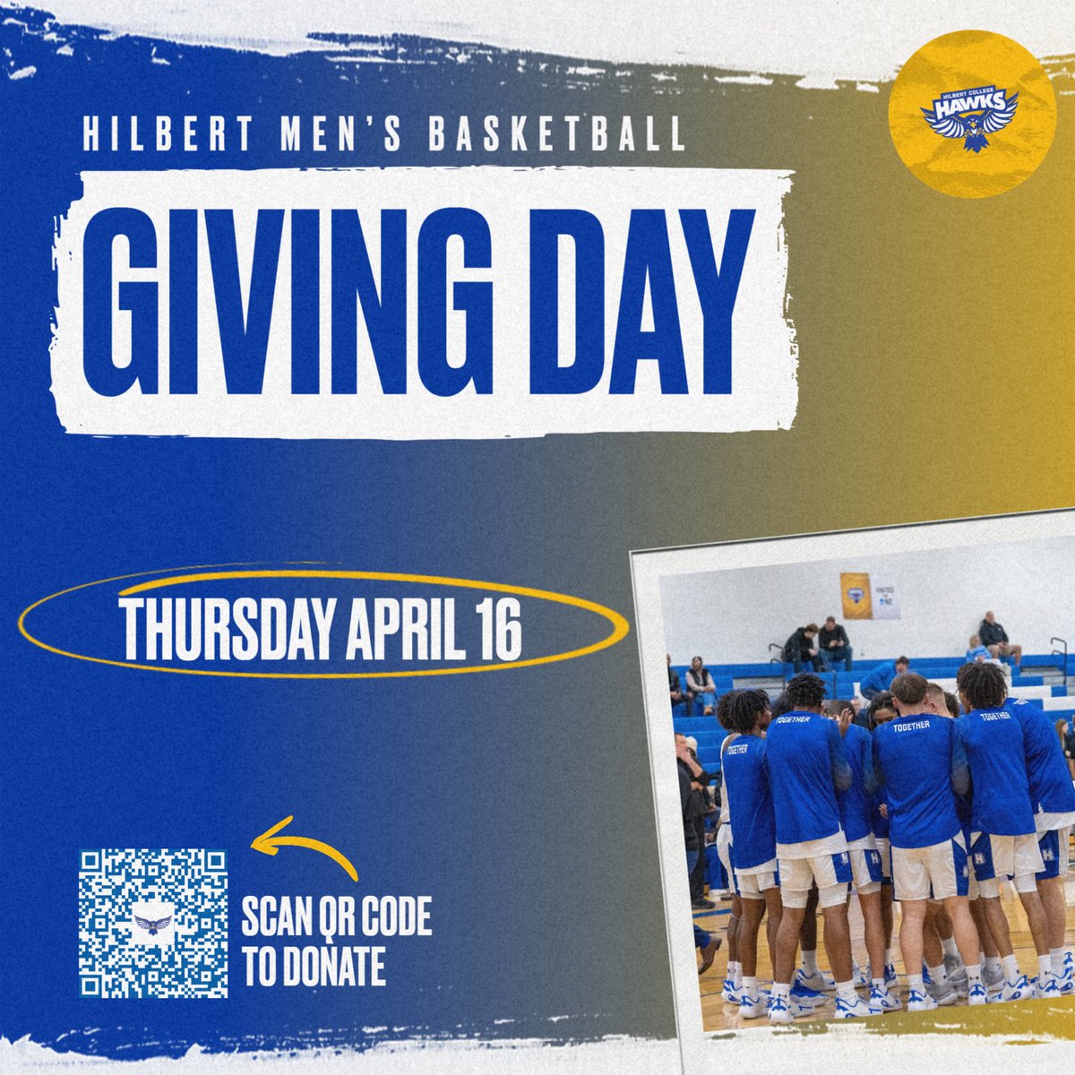 Hilbert College Men’s Basketball tweet media