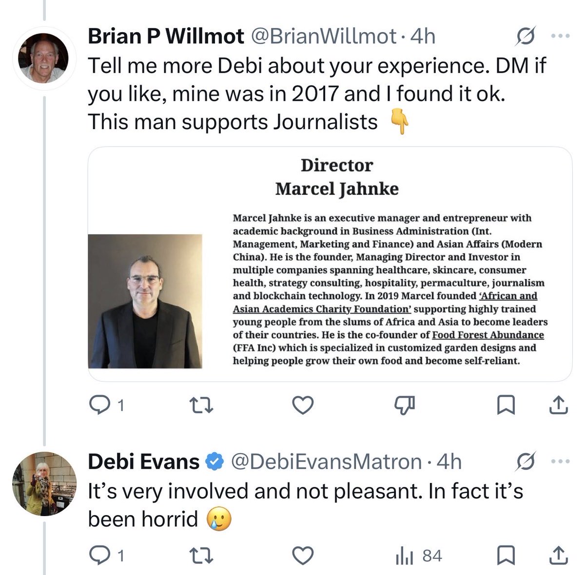 Debi Evans tweet media