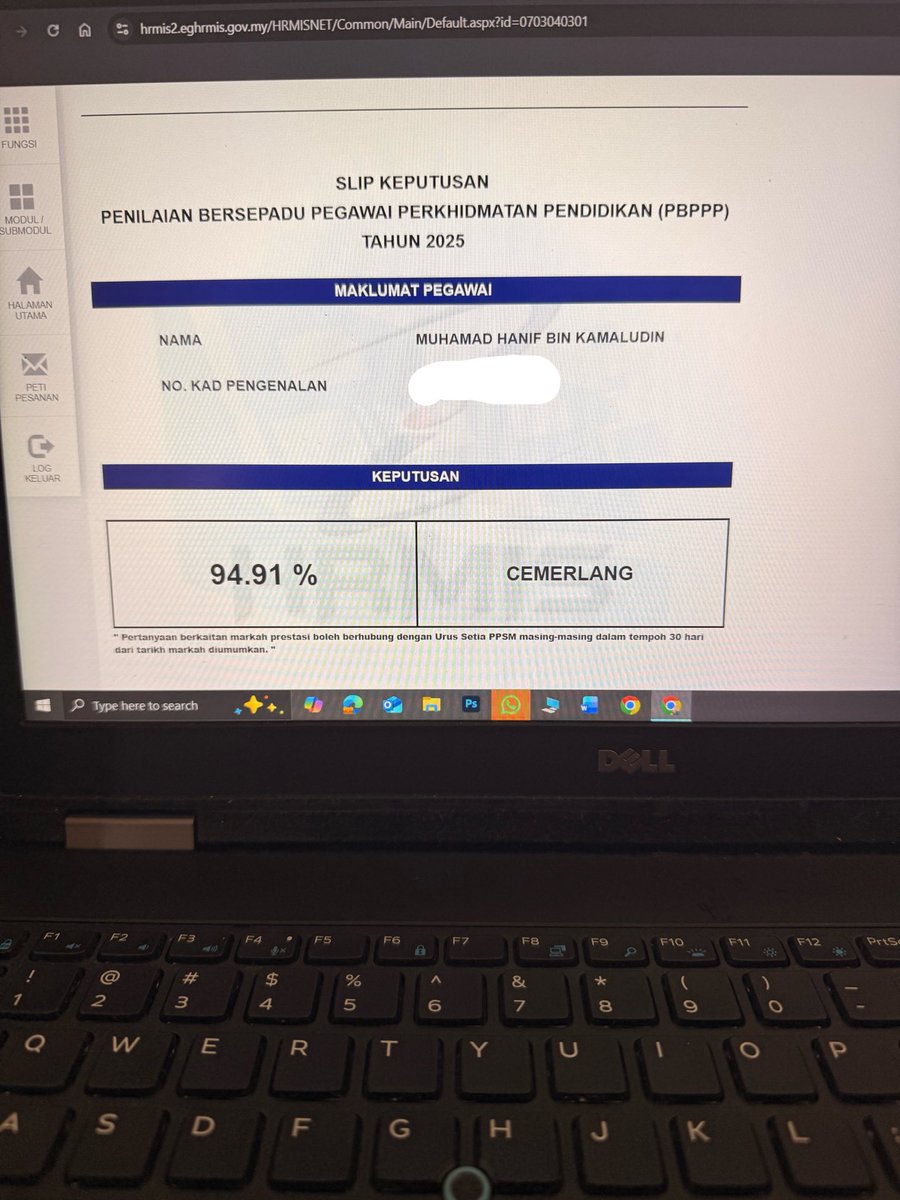 ChekguHanif's tweet photo. Alhamdulillah 🤲✨
Grateful for the opportunity and all the efforts that paid off.

Annual Performance Review 2025: EXCELLENT ✅
Thank you to everyone who has supported and encouraged me throughout this journey.

May I continue to improve, stay consistent, and give my very best https://t.co/4GEc9hOsUK