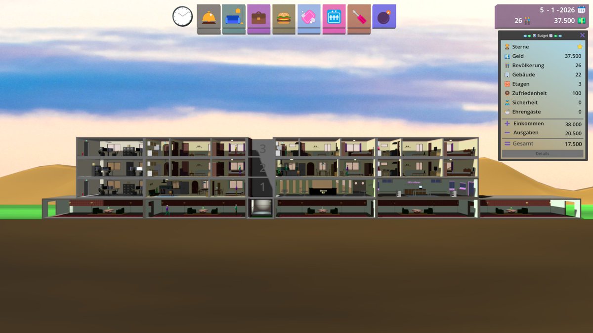 KricomNetwork's tweet photo. 🏢 KN Tower is coming along great! 🏙️ Here are the latest screenshots – really happy with the progress! ❤️‍🔥

#Eveneo #KNGameStudios #GameDev #IndieGame #GameAssets #Blender #Godot #KN_Tower #SimTower #Simulation https://t.co/4XbMfyH2Bd