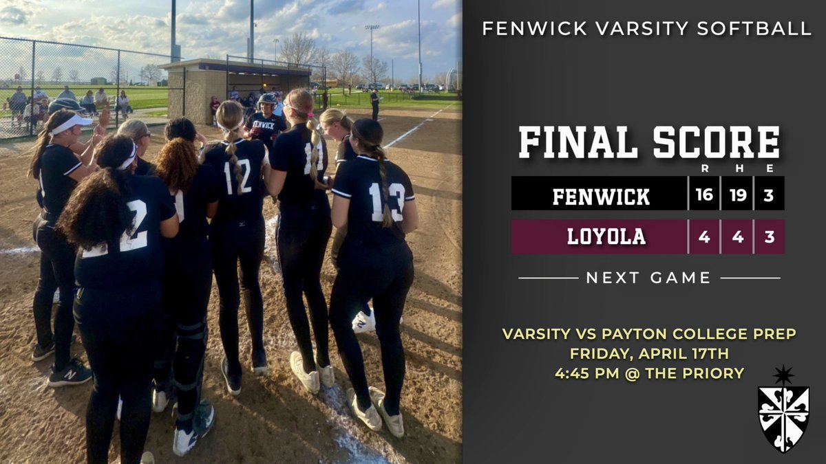 Fenwick Friars Softball tweet media