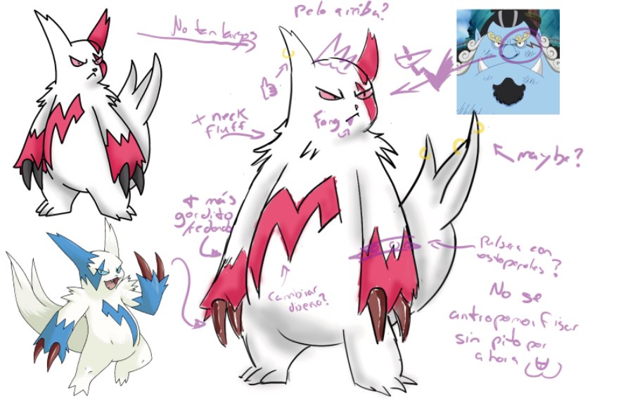 Working on a pokesona I guess