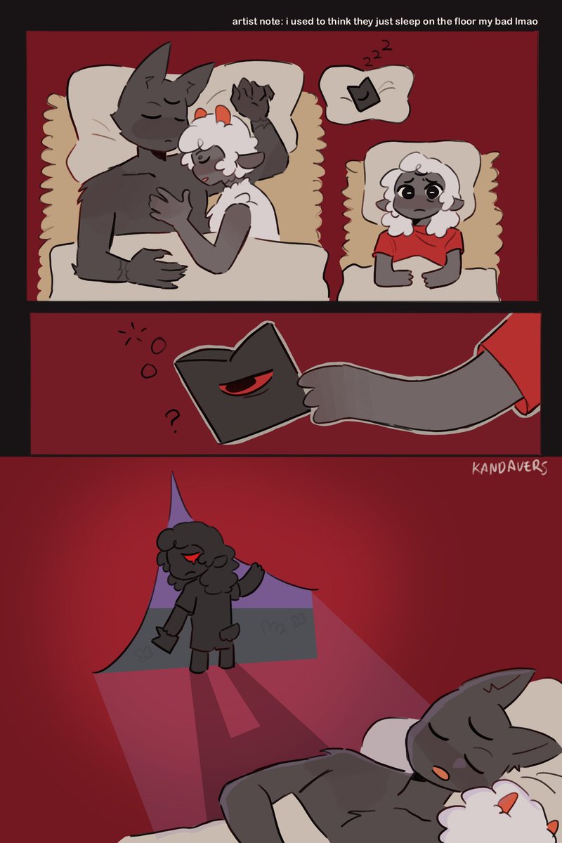 kandavers's tweet image. Ewelia's Legend #cultofthelamb (Part 2 i think idk)