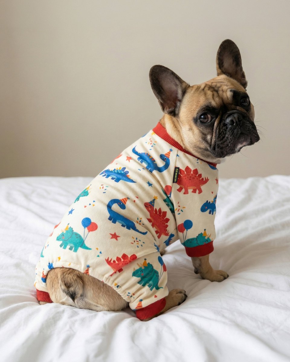 fitwarmofficial's tweet image. Dino-mite barkday vibes 🦕🎉

#DogBirthday #Barkday #DinoMite #DogPajamas #PetFashion #PupStyle #CuteDogs