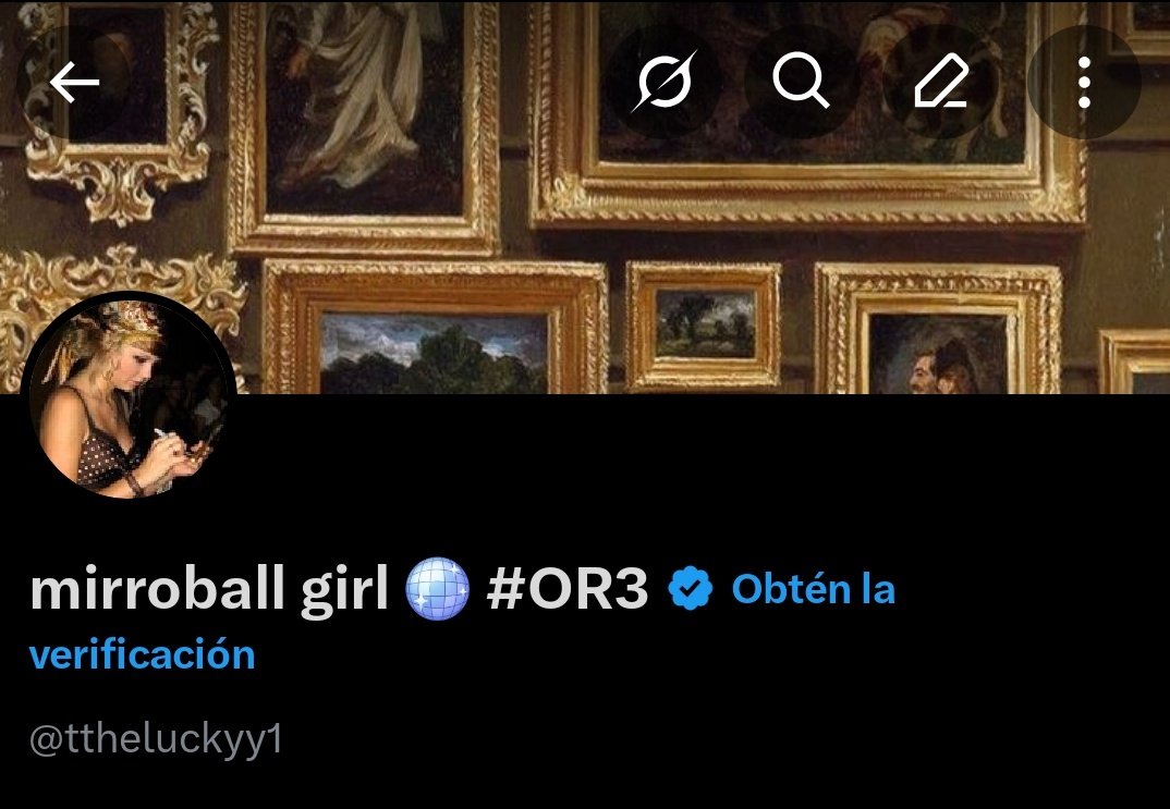 mirroball girl 🪩 #OR3 tweet media