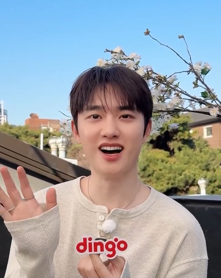 DODBBONG's tweet photo. 도경수 너무이뿐데ㅜ????이게 내 봄이야 https://t.co/NZhUjVzjqf