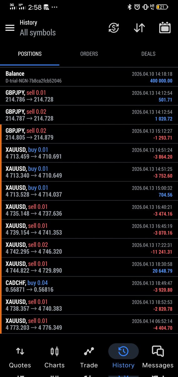 DmxTrader's tweet photo. I am extremely disappointed with @naira_trader My Phase 2 account was flagged for 'scalping' immediately after I hit the 10% target to qualify for my funded account.
@givastry pls look into this

Help repost🙏 
@Nwabugo001 @ighotrades @akpbome32037 @CosmicKritic @Watchpropfirms https://t.co/5qMnapFj7K