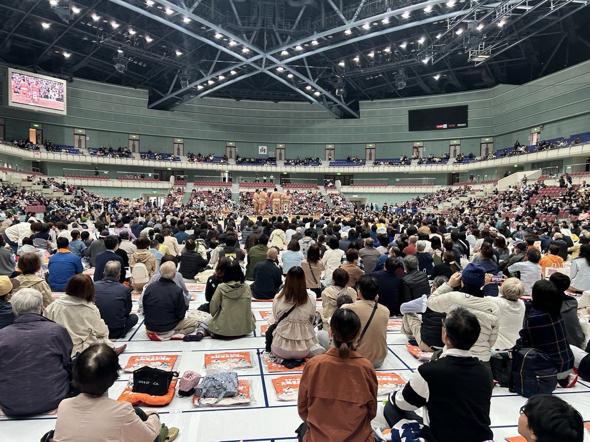 【交渉中】令和八年　春巡業　大相撲長野場所　3階席チケット　4枚連番（バラ売り可） 荻野屋創業百四十周年記念 大相撲長野場所 令和八年春巡業