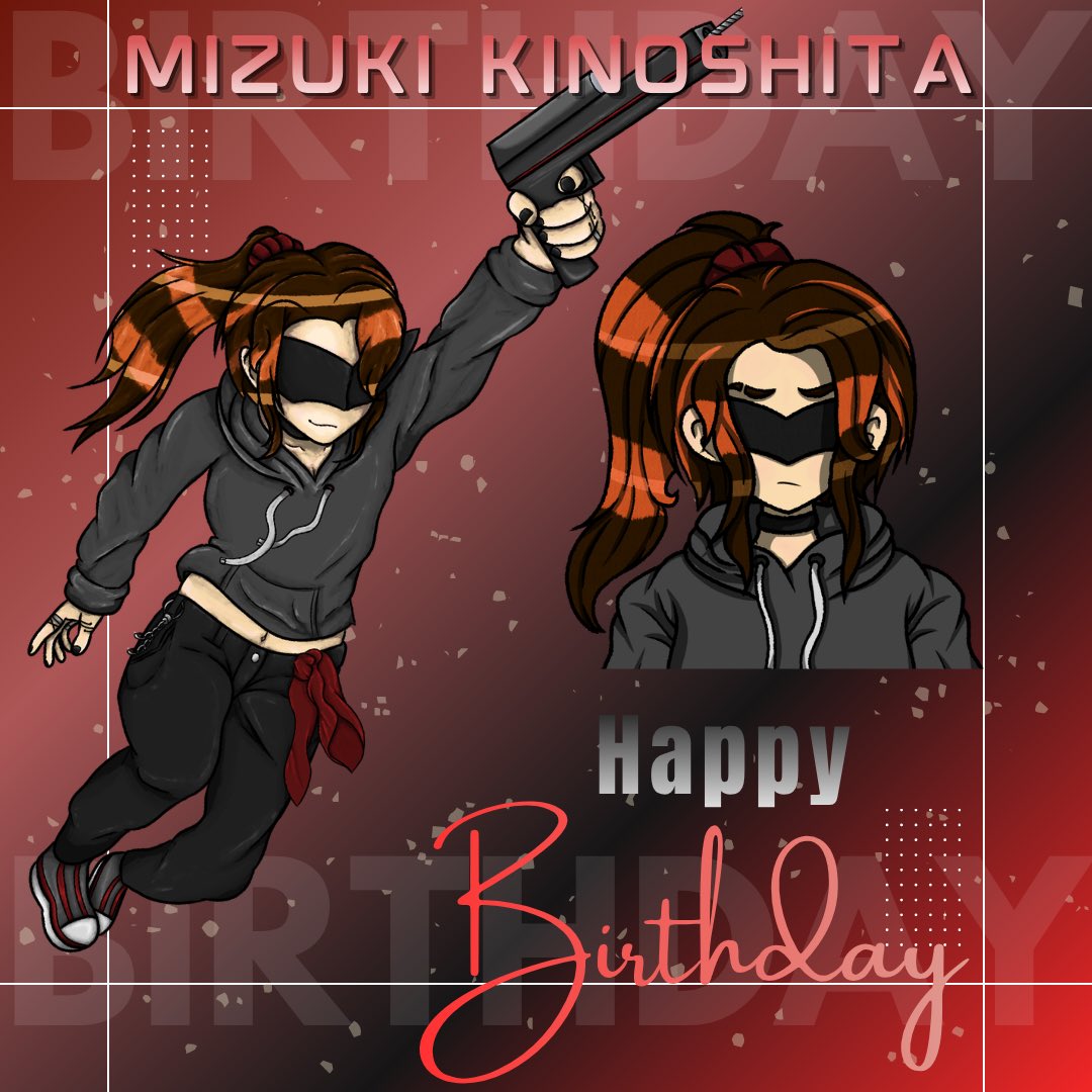 ER_AFalseHope's tweet photo. Happy Birthday to Mizuki, our Ultimate Thief! We weren’t entirely sure what she would want, so we offered cash- which she rejected. It’s not as fun if she doesn’t “earn” it herself. My wallet was promptly missing from my pocket within the hour. Happy birthday once again… https://t.co/ddcuaD3Vxf