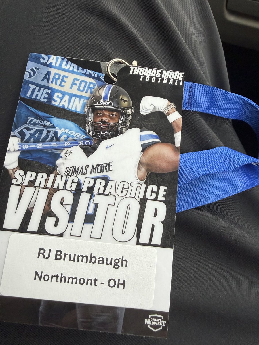 RJB3342's tweet photo. Had a great time at Tomas More. Grateful for the opportunity to come out and see how the saints practice. Learned a lot about the amazing culture and am excited to stay in touch thanks @CoachBillGarvey for the invite https://t.co/43GqWLFC6n
