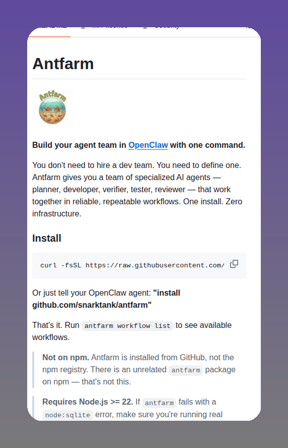 tom_doerr's tweet image. Build AI agent teams in OpenClaw

github.com/snarktank/antf…