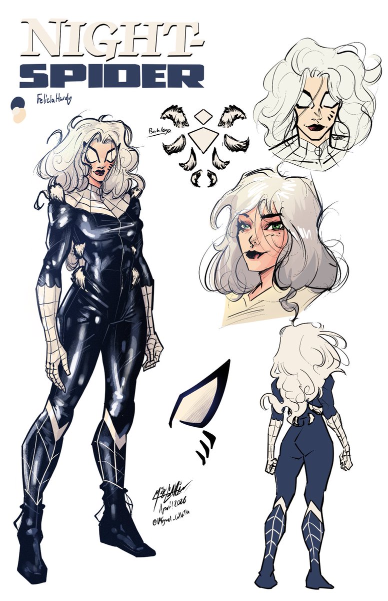 Miguel_CalVilla's tweet photo. night spider redesign https://t.co/zHvCsn0dHY