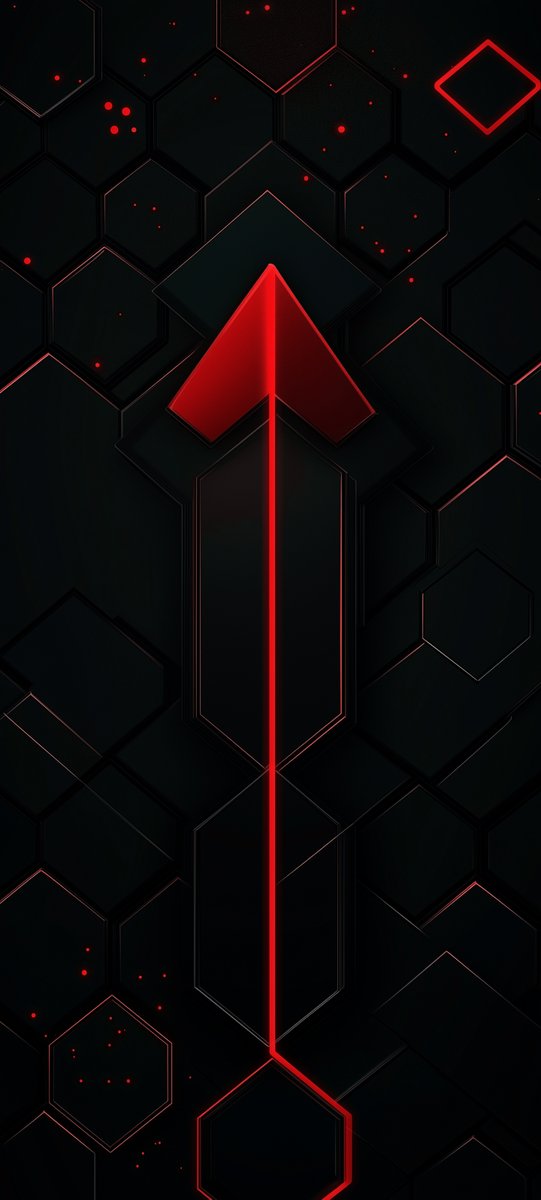 Papers_app's tweet image. Only way is up. ⬆️🔴 #Wallpapers #Setup