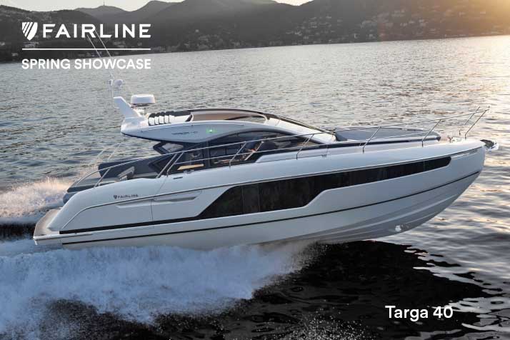 ApprovedBoats's tweet image. Don't Miss out! One Exclusive Event. Two European Debuts. Fairline Spring Showcase | 17–19 April
rfr.bz/te611d5
#FarilineSpringShowcase #FairlineYachts #FairlineShowcase #ApprovedBoats #Targa40 #Squadron58 #Targa47GT #Targa50Edition