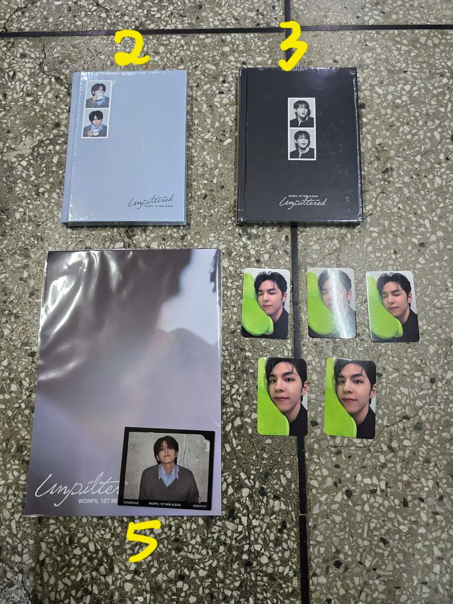 ERI_SHOPPE's tweet photo. arrived at kr warehouse

• deadline weverse gray ver
• wonpil 1st album unpiltered https://t.co/u1J2TYFMCg