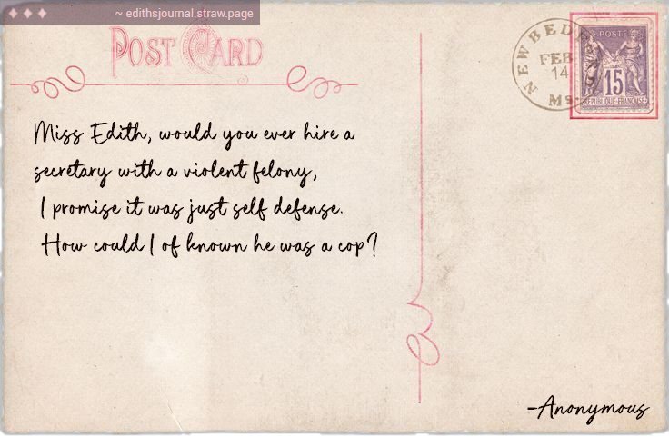 Miss Edith tweet media