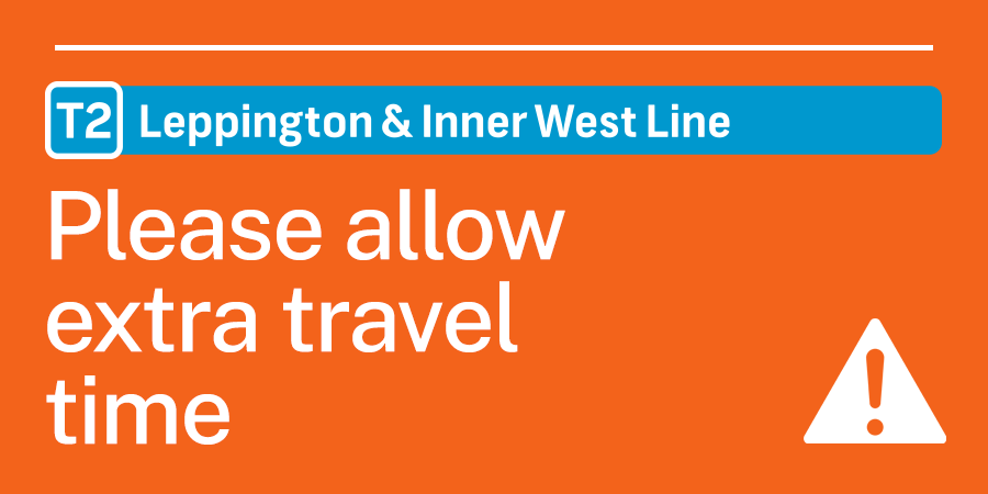 T2 Sydney Trains tweet media
