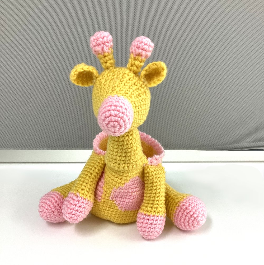 decoseminar's tweet photo. 【福島市就労支援凸】

☆利用者さんの作品紹介☆
編み物💛キリンの入れ物

#福島市 #福島市就労支援凸 #発達障害 #就労支援
#自立訓練 #生活訓練 https://t.co/mqe0iiA4Wu