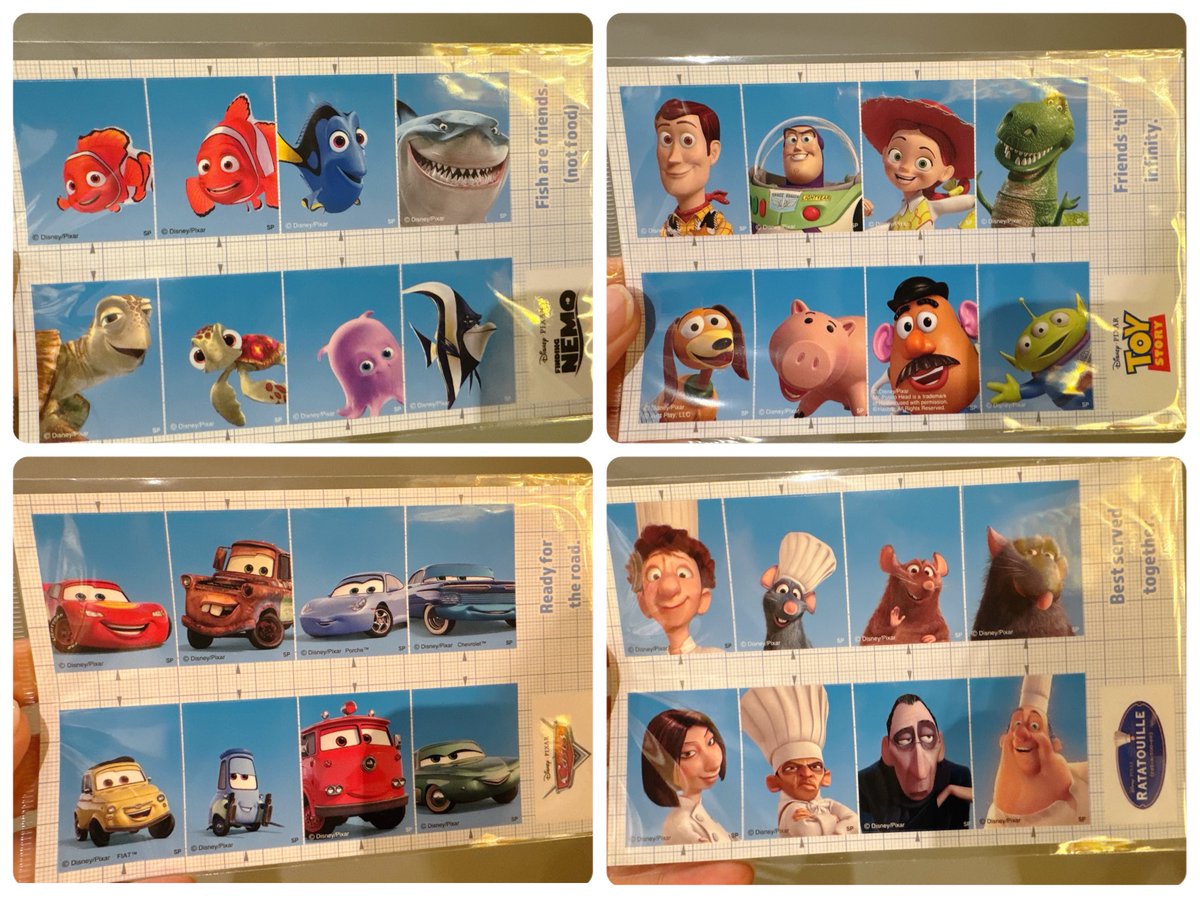 ピクサー展の新グッズを買いに行ってきた〜！ ポストカード、ドックが