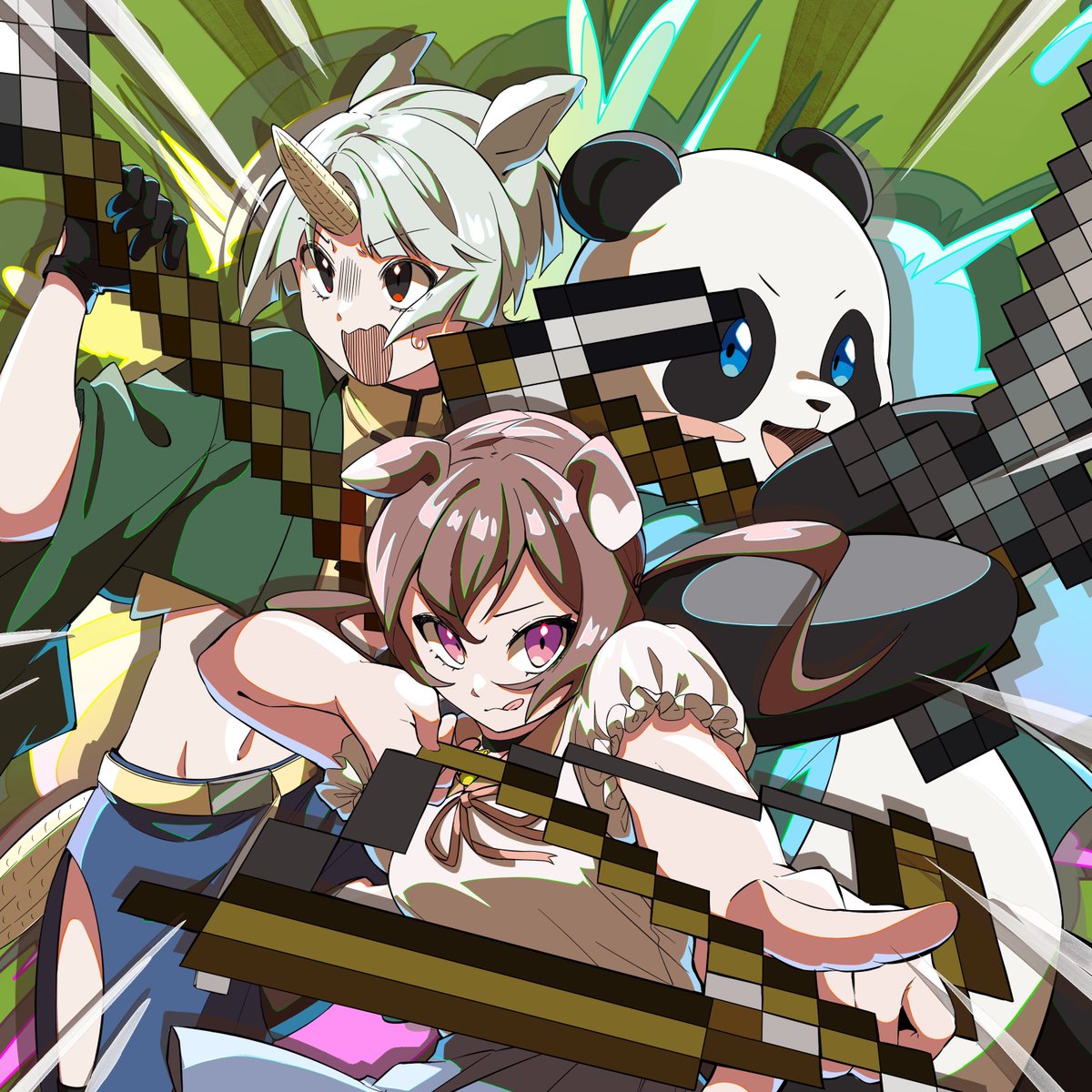 🐼パンぐるコーン🍽🌽 tweet media