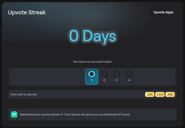 Bee__NFT's tweet photo. 1. earned 17,794 points this week!
2. My streak got reset because I went on a trip.
3. I lost the 5% booster.
4. I guess I have to start again...?

@AbstractChain https://t.co/gRag0tPtBf