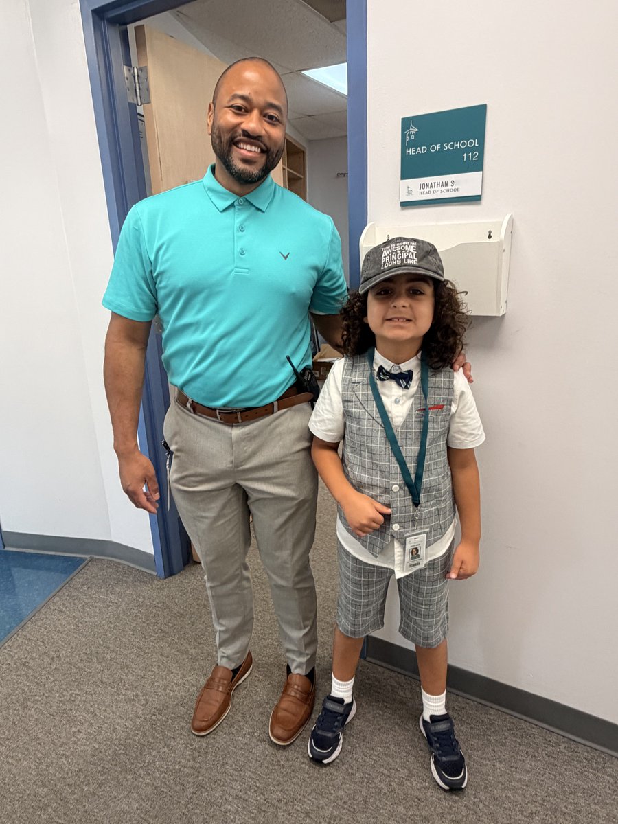 MontessoriHTX's tweet photo. Meet 3rd Grade student, Jonathan, who took charge as Head of School for the Day and brought the joy with his Positivity Plan Day! 😊💛
Thank you for spreading smiles across our campus! 🏫💛

#montessori #education #headofschoolfortheday #leadership #headofschool #lead #learn https://t.co/9Bo9ISTK87