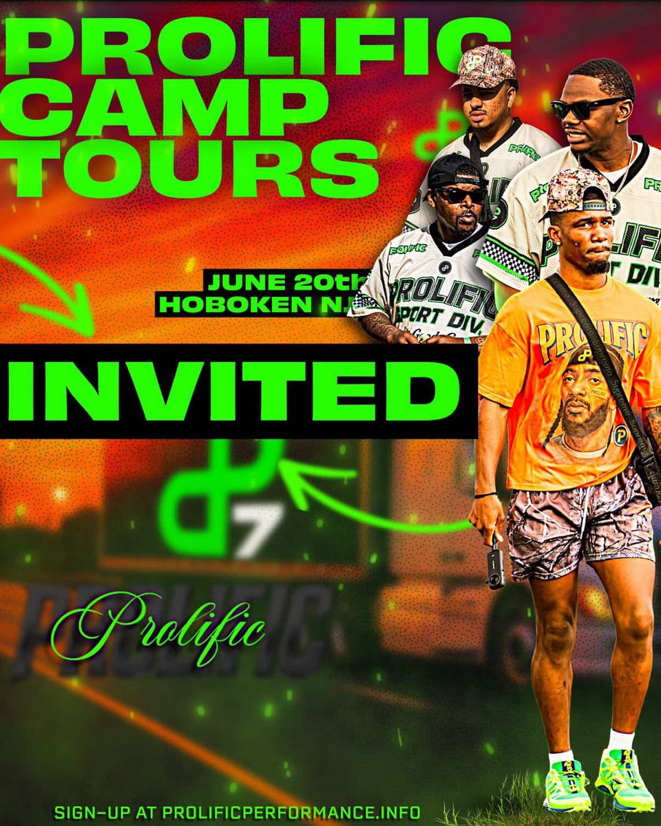 n4IIyy's tweet image. Blessed to be invited to Prolific Camp Again!!Going there make an impact and showcase my talent!
#OnTheGrind #RealDeal