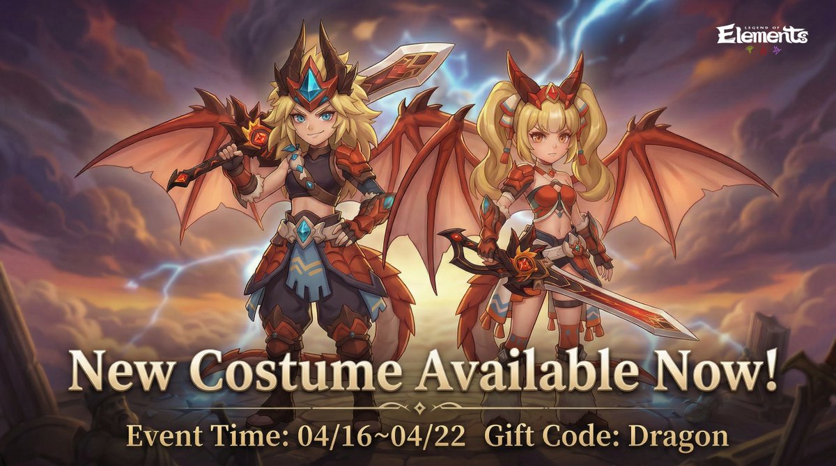 Legend of Elements tweet media