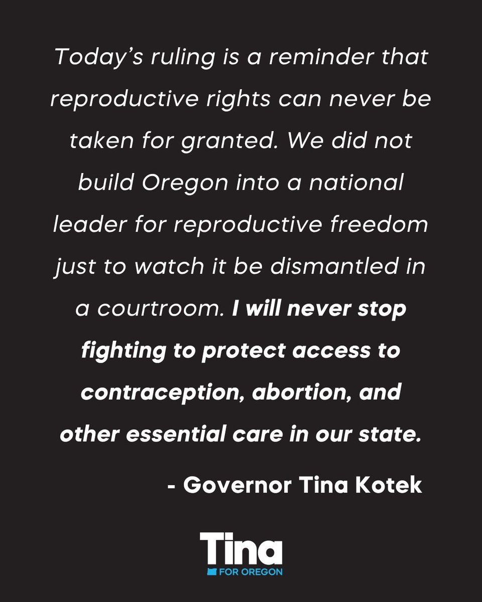 Tina Kotek tweet media