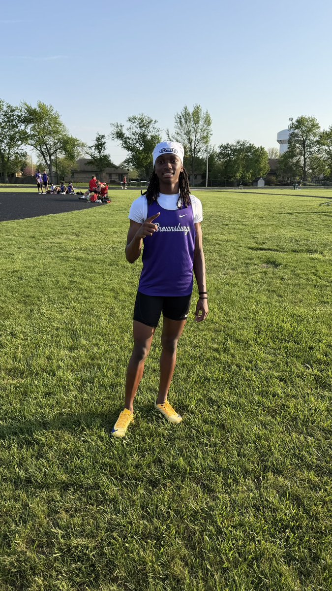 BHSDogsTrack's tweet image. Jordan Redmon took things to another level tonight. Broke 2 freshman outdoor school records!!

100 meter dash- 10.93 PR💨💨

200 meter dash- 21.66 PR #3 all time 💥💥

#speedkills