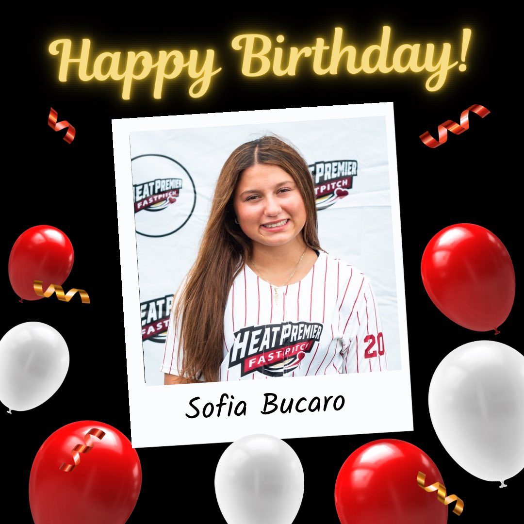 HeatPremier08's tweet photo. Happy Birthday @sofia14bucaro!!❤️‍🔥 https://t.co/aFPY3ncPQx