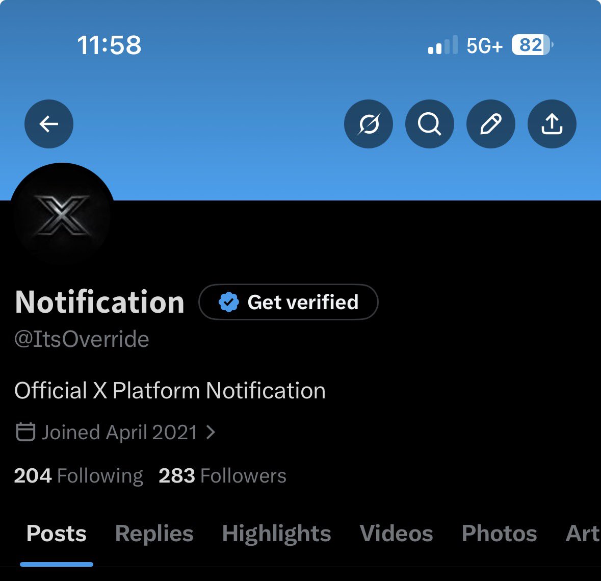 Override(Suspended on Main) tweet media