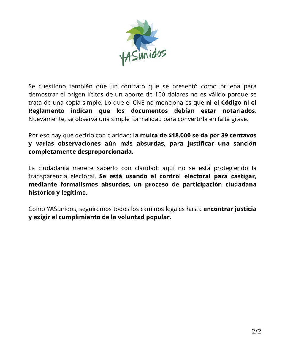 YASunidos tweet media