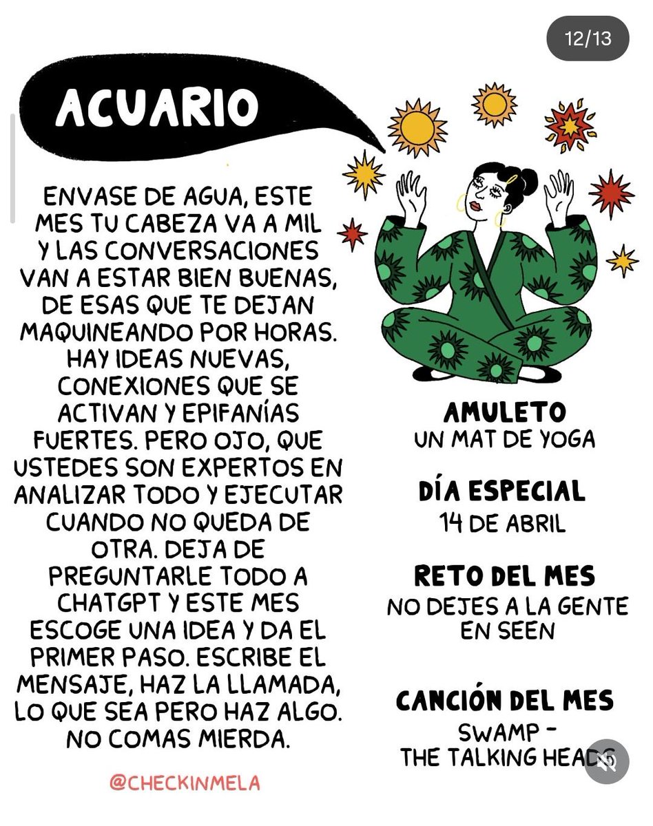 Y hoy era mi día de la suerte, el día de la mala suerte me empalan supongo