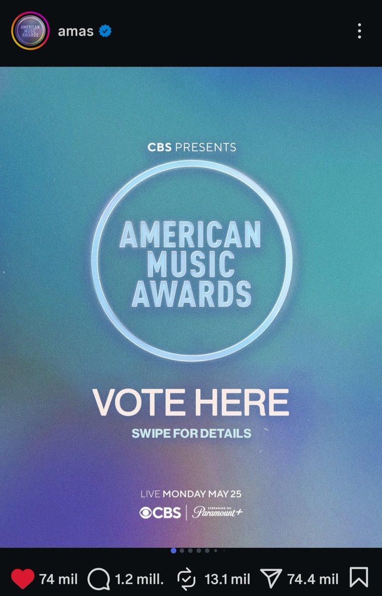 Mx_Enhypen's tweet photo. [INFORMACIÓN] 📢 #ENHYPEN

ENHYPEN ha sido nominado a los American Music Awards (AMAs) 2026 en la categoría “Best Male Kpop Artist” ❣️

ENGENEs pueden votar diariamente para apoyarlos a ganar este premio 🤍

📅 Periodo de votación
Finaliza el viernes 8 de mayo hasta las 11:59 AM (PT)

🔥 DÍAS DE VOTOS DOBLES
Martes 21 de abril (12:00 AM – 11:59 PM PT)
Lunes 28 de abril (12:00 AM – 11:59 PM PT)
Martes 5 de mayo (12:00 AM – 11:59 PM PT)

🗳️ Guía de votación: la votación se divide en Instagram y la página web

🟡 Votación en Instagram:

Comenta en los posts fijados de “VOTE HERE” usando: #malekpopenhypen
🖇️ https://t.co/lo4E4ssWNN

•La cuenta de Instagram debe ser pública

•Se permiten hasta 30 comentarios diarios por cuenta, cada uno con el hashtag (comentarios separados) 

🔵 Votación en la página web:

Vota en la siguiente página
🖇️ https://t.co/g5Pva1Q6xQ

•Se permiten hasta 30 votos diarios por cuenta

Más información ⤵️
🖇️ https://t.co/PjCavdLUMz

@ENHYPEN_members
© 🌟🐧 ENHYPEN México 🇲🇽
